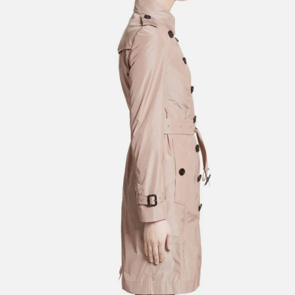 New Burberry Trench Coat Size 2 - Picture 6 of 16